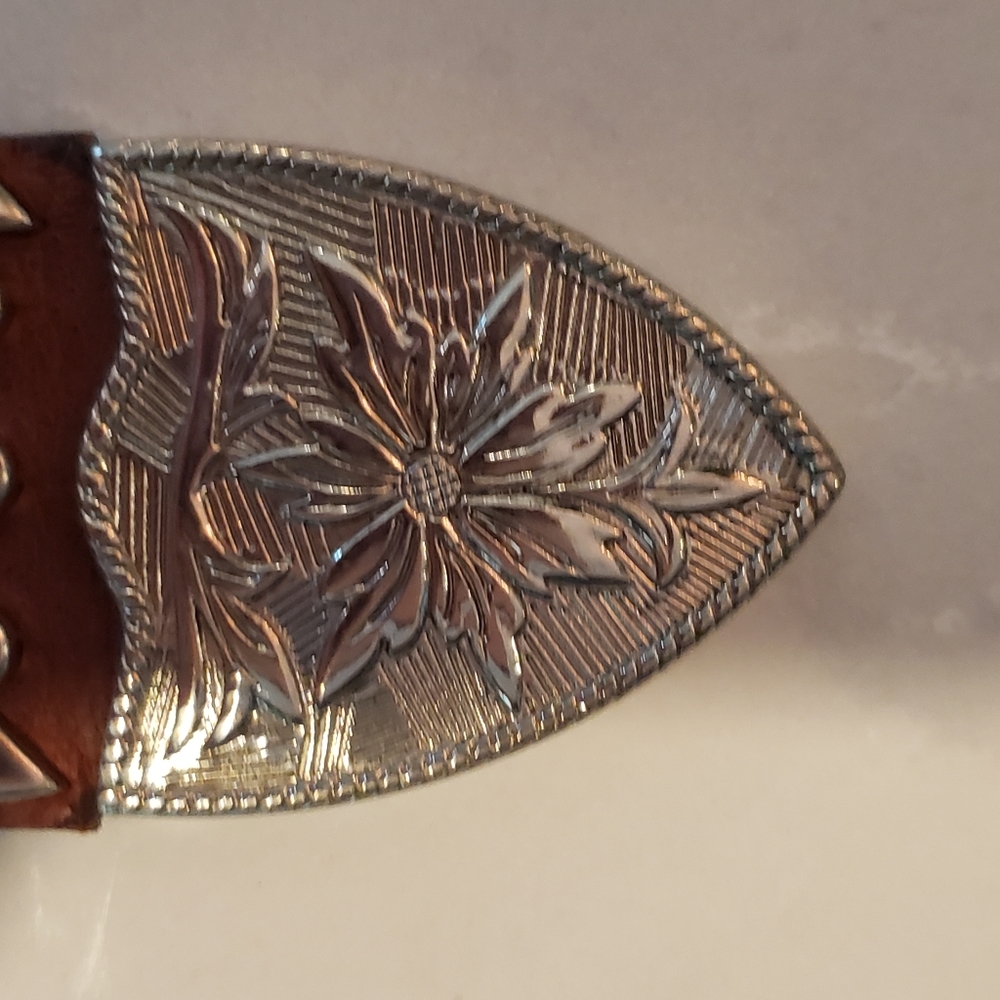 Ranger Belt Company, size 32 belt, brown - Picture 6 of 12
